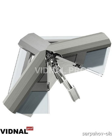 профиль системы остекления крыш и зимних садов VIDNAL F50 KR