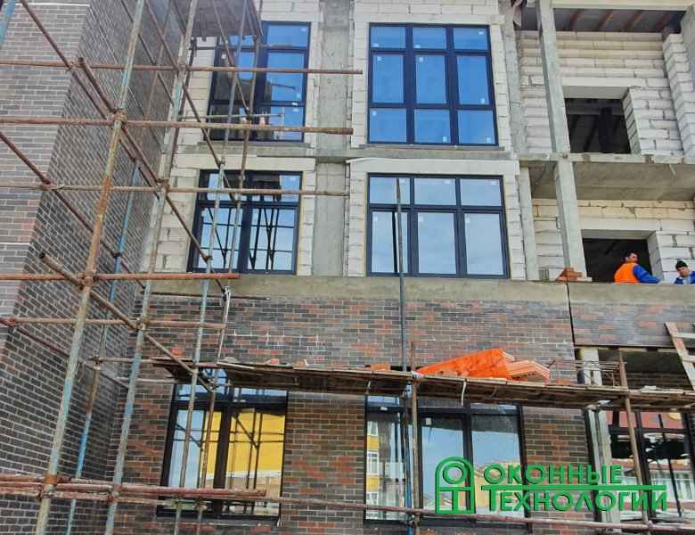 устанвка окон компанией Оконные технологии