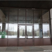 Входная группа в гостинице г. Пущино