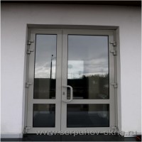 Входная группа из теплого алюминия