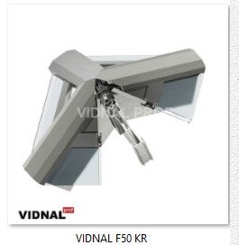 остекление крыш, зимних садов, VIDNAL F50 KR