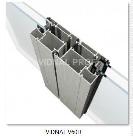 Тёплое остекление дверей VIDNAL V60D