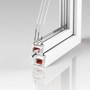 оконный профиль ПВХ PROPLEX-HIT 5 камер Пластиковый профиль ПВХ для остекления PROPLEX-HIT